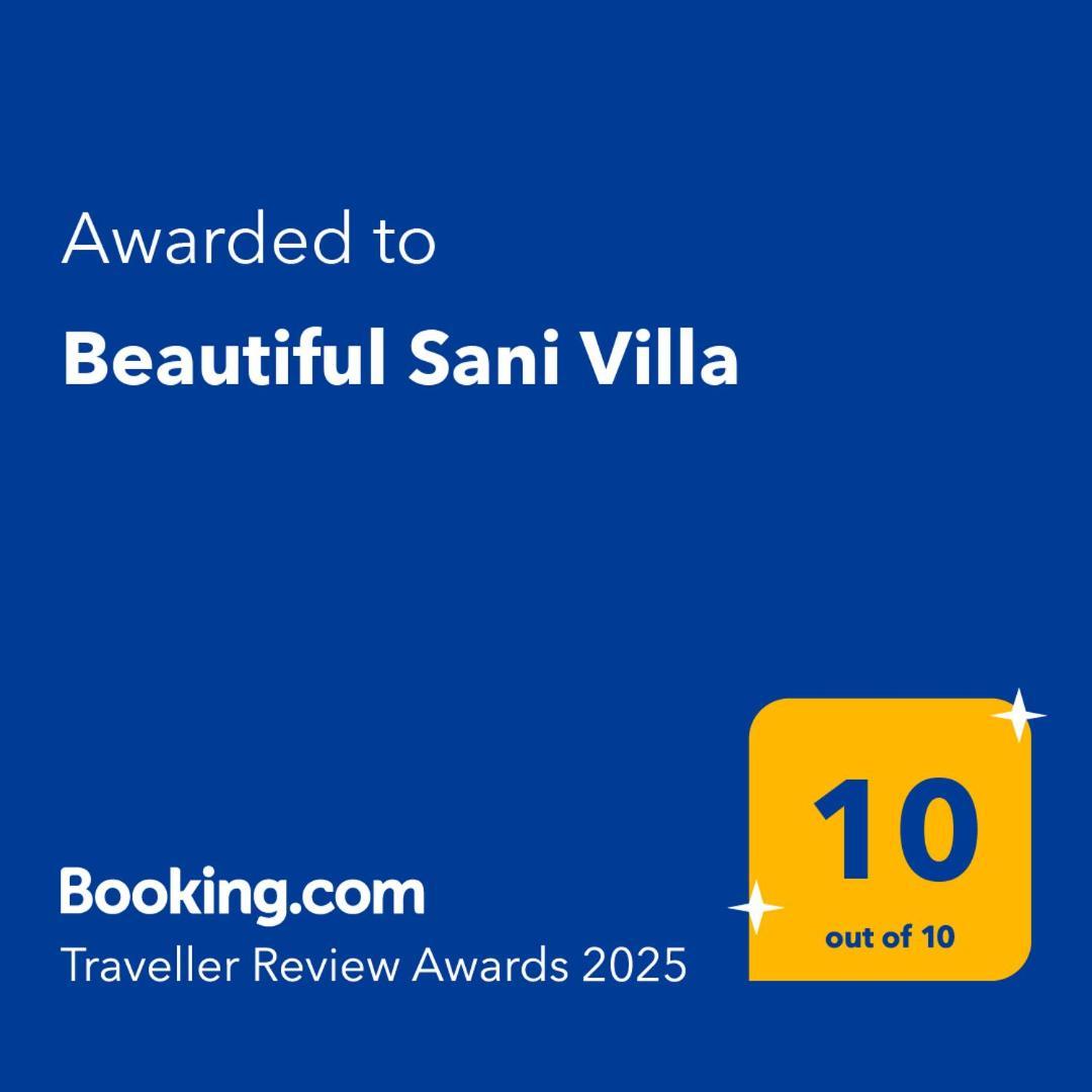 Beautiful Sani Villa エクステリア 写真